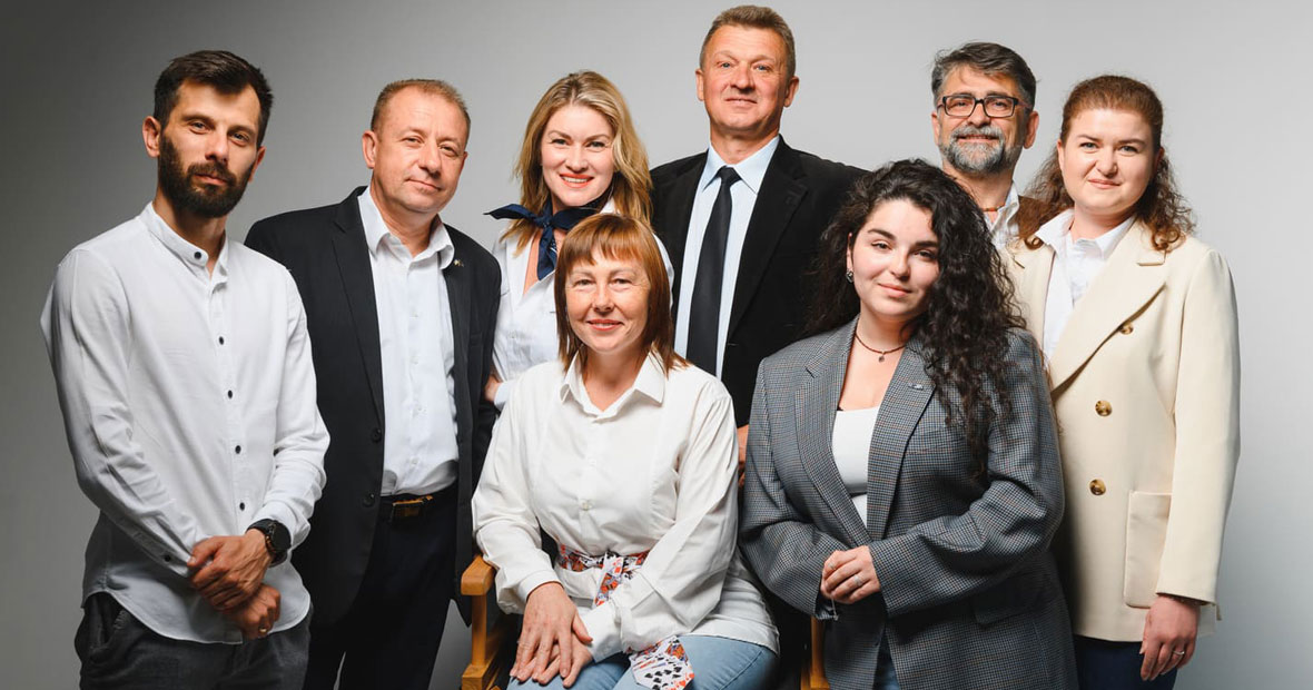 Equipe de sales lors d'un shooting photo oragnisé lors d'un team builfing